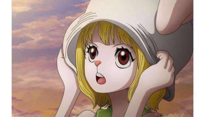 海賊王動畫861: 月圓之日加洛特變成月光女神, 一招摧毀艦隊