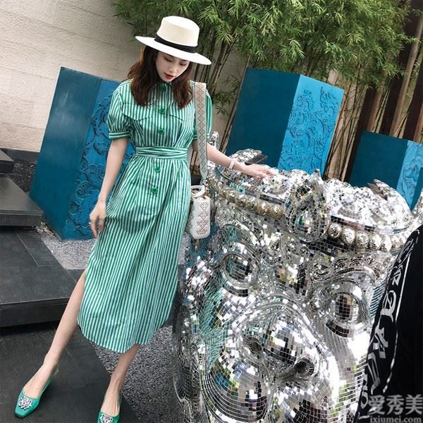 襯衫式連衣裙 不嬌媚的時尚潮流感