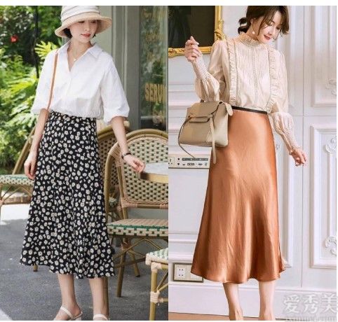 初春流行的小輕熟打扮,清爽雅致,不扮嫩也顯得年輕