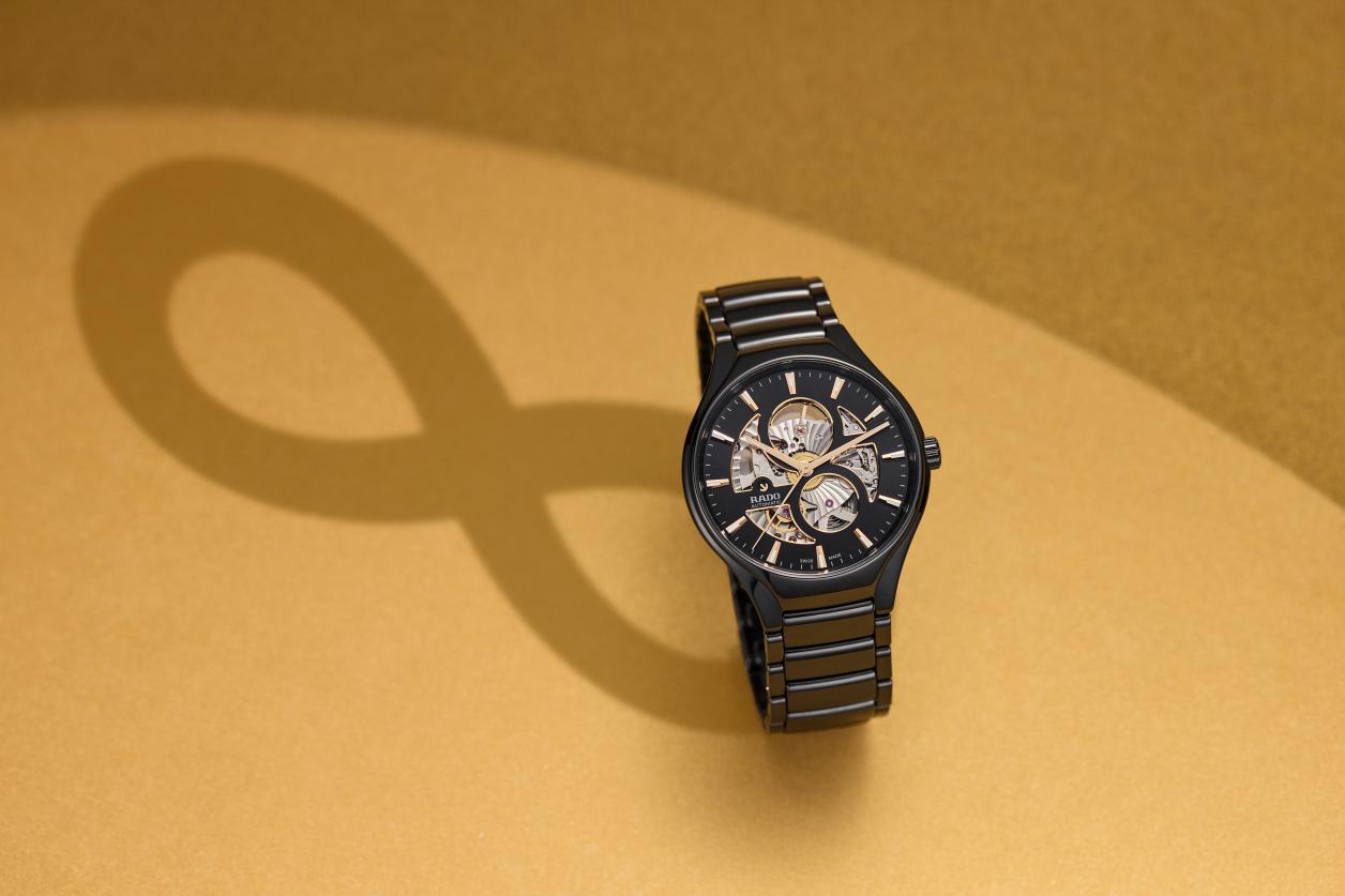 02 True Round真系列鏤空機械腕表“芯運黑”